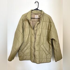 Free People Vegan Leather Jacket